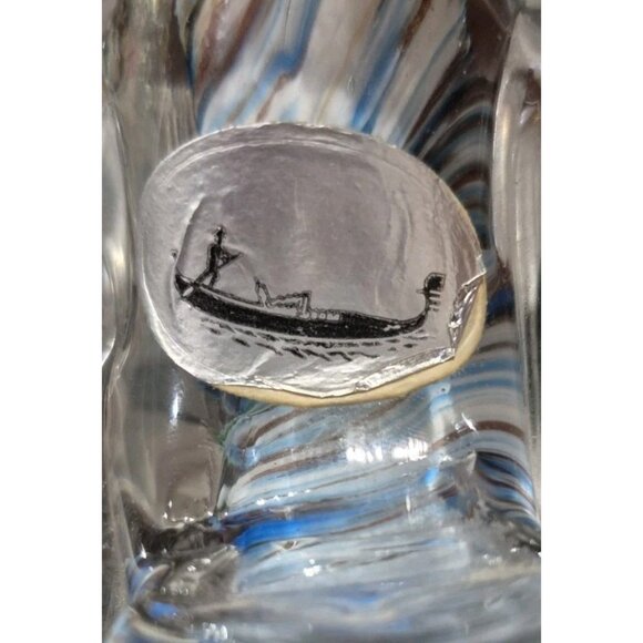 VINTAGE MURANO 1950’s GLASS CLOWN FIGURINE. CLOWN WITH UMBRELLA! HAND MADE-BLOWN - Picture 4 of 8